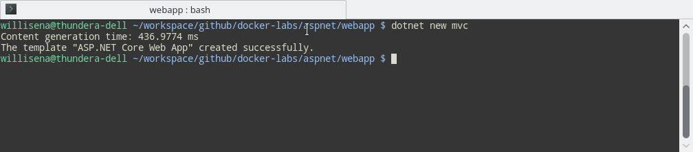 Executando o ASP.NET Core em um Docker Container
