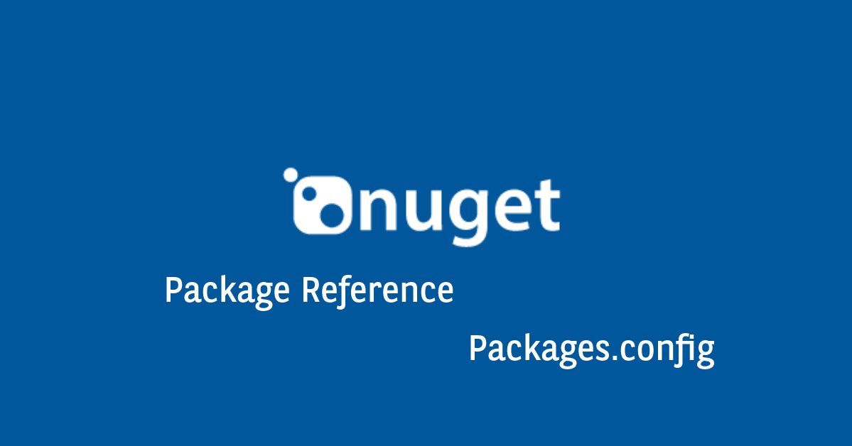 .NET - Nuget referência por pacote ou packages.config