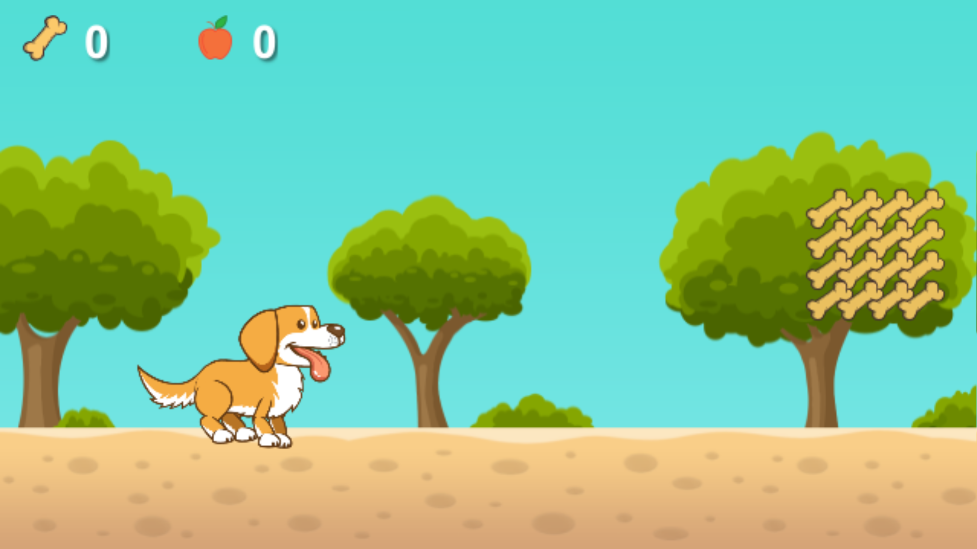 Corre, cão! Meu primeiro jogo Android para crianças